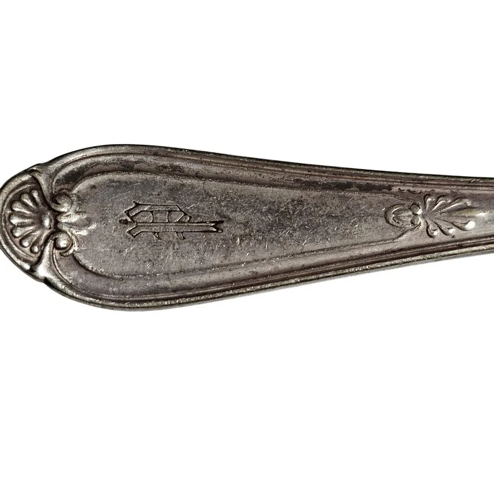 Reed & Barton Palmer House 72 Silver Plated Spoon Elegant Monogrammed‎ Vintage